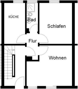Foto - 2 Zimmer Etagenwohnung zur Miete in Osnabrück
