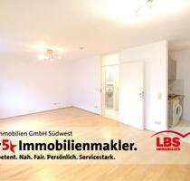 Helle, teilmöblierte 1-Zi-Singlewohnung mit Garten! - Karlsruhe Knielingen