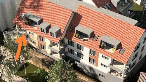 Foto - Neubau in ruhiger Lage am Park - 1.590,00&nbsp;EUR Kaltmiete, ca.&nbsp; 107,60&nbsp;m&sup2;