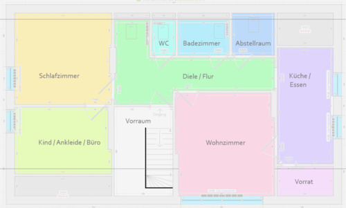 Foto - 3 Zimmer Dachgeschoßwohnung zum Kaufen in Wesel