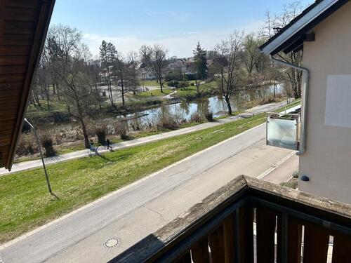 Foto - Helle Dachgeschosswohnung in Schwarzenfeld mit Blick auf die Naab