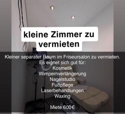 Foto - Kliner Zimmer zu vermieten - 600,00 EUR Kaltmiete,