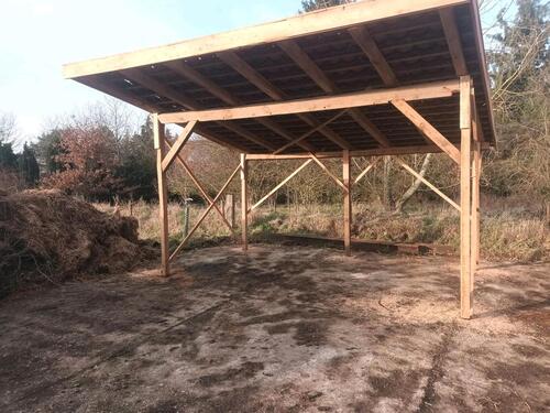 Foto - 2x Stellplatz unter Carport 2,5 x 5m Unterstellplatz Garage