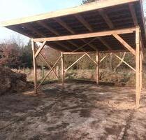 2x Stellplatz unter Carport 2,5 x 5m Unterstellplatz Garage - Stolzenau