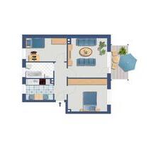 Eigentumswohnung - 90.000,00&nbsp;EUR Kaufpreis, ca.&nbsp; 60,00&nbsp;m&sup2; in Bottrop (PLZ: 46240) Boy