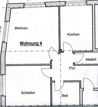 Foto - 2,5 Zimmerwohnung zu vermieten - 520,00&nbsp;EUR Kaltmiete, ca.&nbsp; 80,00&nbsp;m&sup2;