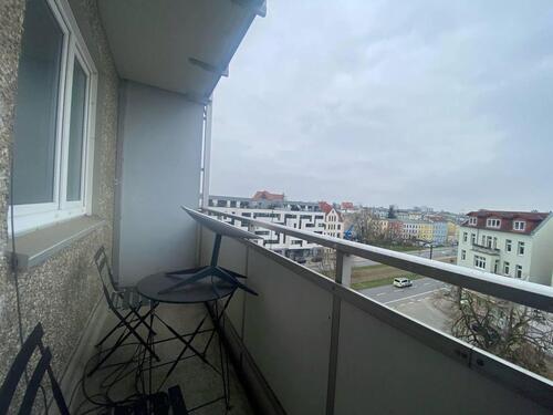 Foto - Möblierte 1-Zimmer- Wohnung im Zentrum Rostock, Balkon