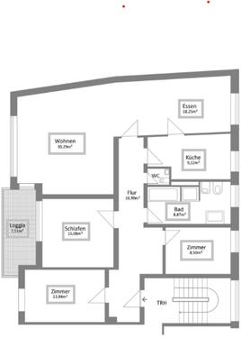 Foto - Provisionsfreie 4.5 Zi. Wohnung in 90513 Zirndorf