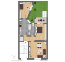 3 Zimmer Wohnung mit Balkon - 650,00 EUR Kaltmiete, ca.  73,00 m² in Essen (PLZ: 45145) Stadtbezirk III
