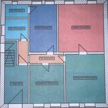 Foto - Große Altbauwohnung 3 Zimmer in 23992 Neukloster