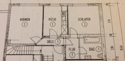Foto - 2ZKB, 59qm, Saarbrücken zu verkaufen