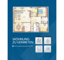 Großzügige Wohnung m. Südbalkon & Waldblick in Lohne zu vermieten - Lohne (Oldenburg)