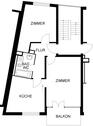 Foto - 2 Zimmer Etagenwohnung zur Miete in Hagen