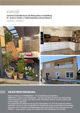 Foto - Saniertes Einfamilienhaus mit Nebengelass in Kapfelberg