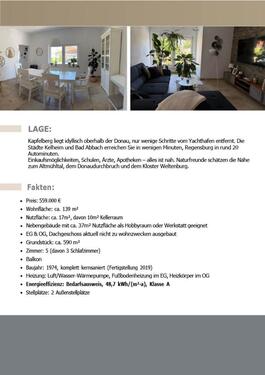 Foto - 5 Zimmer Einfamilienhaus zum Kaufen in Kelheim