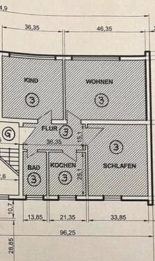 Foto - 3 Zimmer Etagenwohnung zur Miete in Garbsen