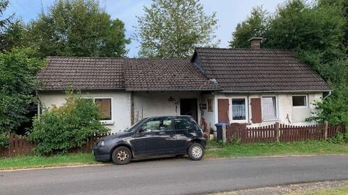 Foto - Wochenendhaus im Vogelsberg (74 km von Ffm) mit großem Grundstück