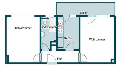 Foto - EG 2 Zimmer Wohnung in Oestrich-Winkel