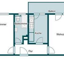 EG 2 Zimmer Wohnung in Oestrich-Winkel