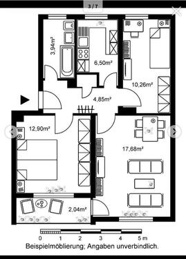 Foto - 2.5 Zimmer Hochparterre in Frankfurt am Main