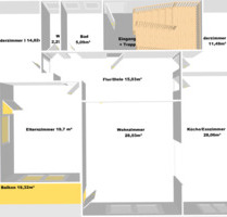 Großzügigehelle 4-Zimmerwohnung - Haigerloch