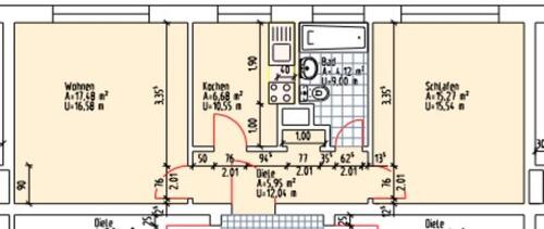 Foto - 2 Zimmer Etagenwohnung zur Miete in Braunsbedra
