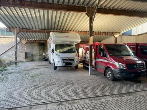 Foto - Stellplatz f. Wohnmobil Wohnwagen Boot AUCH GRÖßERE FAHRZEUGE!