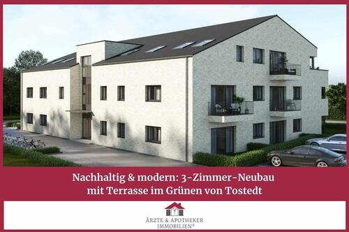 Foto - Nachhaltig & modern: 4-Zi-Neubau mit Terrasse im Grünen von Tostedt