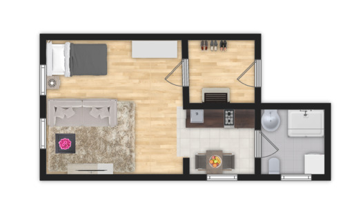 Foto - Etagenwohnung zur Miete in Prenzlau