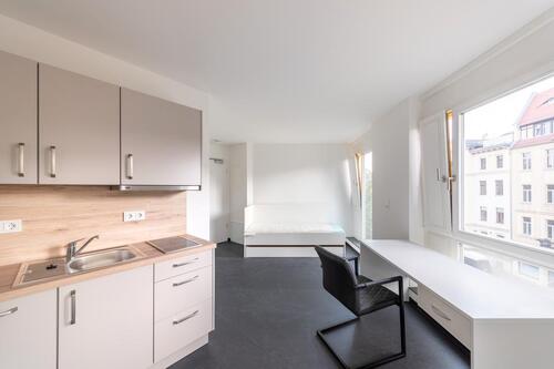 Foto - Möbliertes Apartment in bester Lage - WE27 Grundriss A
