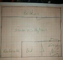 1 Zimmer Wohnung mit Balkon, Bad und Kochnische - Bremerhaven Geestemünde 1 Zimmer Wohnung mit Balkon, Bad und Kochnische - Bremerhaven Geestemünde