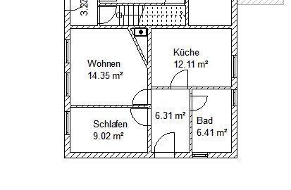 Foto - 2 Zimmer Erdgeschoßwohnung zur Miete in Langendorf