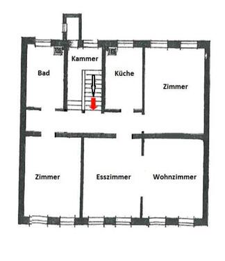 Foto - 4 Zimmer Wohnung saniert - 790,00&nbsp;EUR Kaltmiete, ca.&nbsp; 86,00&nbsp;m&sup2;
