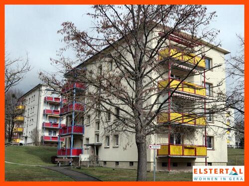 Foto - 2-Raum-Wohnung, ruhig und im Grünen! Küche und Bad mit Fenster Südbalkon!