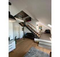 Maisonette-Wohnung mit Galerie, Einbauküche & Balkon - Petershagen