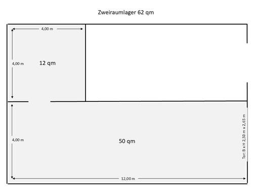 Foto - Kaltlager, Abstellraum, Garage - 260,00&nbsp;EUR Kaltmiete,