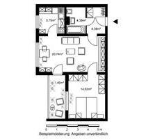 Helle 2-Zimmer-Seniorenwohnung ab 55, wartet auf Sie! - Wiesbaden Dotzheim