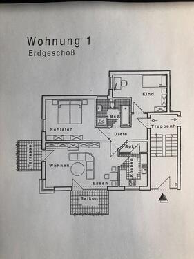 Foto - Schöne Wohnung in MFH in Burbach Niederdresselndorf ab 01.08.2026