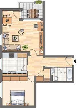 Foto - 2 Zimmer Etagenwohnung zur Miete in Kamen