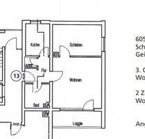 2‑Zimmer‑Wohnung mit Balkon, Aufzug & Stellplatz - Frankfurt am Main Schwanheim