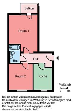 Foto - 2 Zimmer Etagenwohnung zur Miete in Bochum