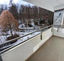 2 Zimmer Küche Bad, teilmöbliert separates WC mit Balkon - Megesheim