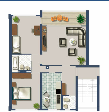 Foto - 3 Zimmerwohnung in KA-Oberreut zu verkaufen