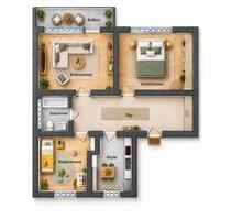 Stilvoll saniertes 3-Zimmer Appartement in Moers mit Stellplatz