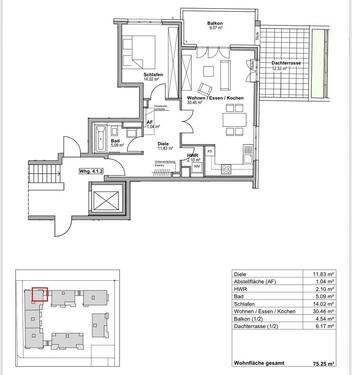 Foto - 2 Zimmer Etagenwohnung in Nürnberg