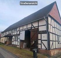 Haus mit Scheune 193 qm Wohnfl. 783 qm Garten Wolfhagen Niederels