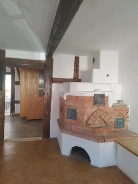 Foto - Handwerker Haus in Zell ; mit Nebengebäuden, Garten mit Bachlauf