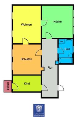 Foto - Etagenwohnung zur Miete in Freiberg