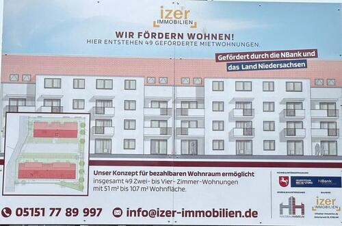 Foto - Neubauwohnung Erstbezug zu 5,80€m2 in HamelnAfferde