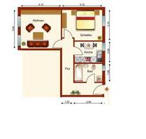 ++ 2- Raum- Wohnung zu vermieten ++ Nähe Markt ++ ruhige Lage ++ - Werdau